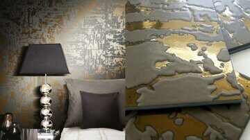 Металлизированные обои