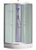 Loranto CS-6691 F, 90*90*215 душевая кабина, поддон 13см, матовое стекло, стенки белые
