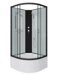 Niagara Classic NG-6708-14BK душевая кабина без крыши  90х90х200см, прозрачное стекло, высокий поддон
