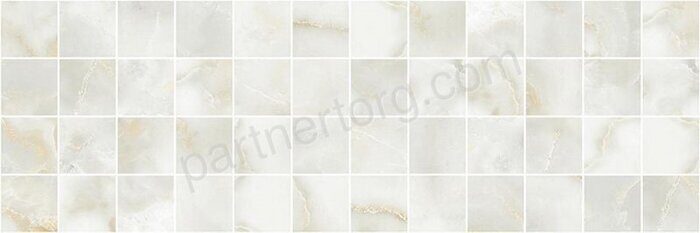 Select серая полированная керамическая мозаика 20x60см Laparet MM60129