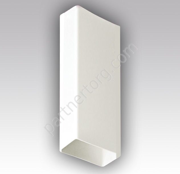 Воздуховод 612ВП  пластиковый прямоугольный, 120х60 мм, L 0,5-2м