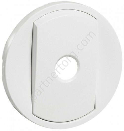 Legrand Celiane лицевая панель для переключателя с датчиком движения, цвет белый