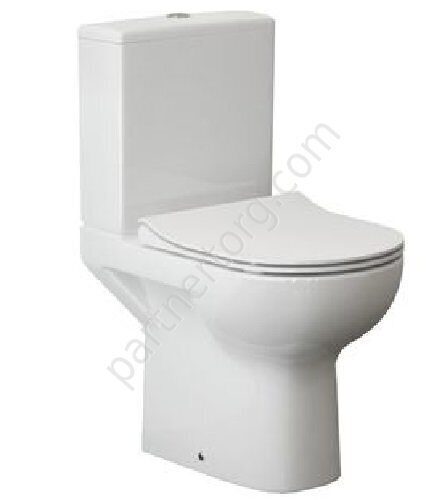 Street Fusion унитаз компакт  безободковый с сиденьем, микролифт , быстросъемное Cersanit