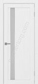 Турин 528.121AПС Молдинг SC межкомнатная дверь белый лед  со стеклом мателюкс (1)