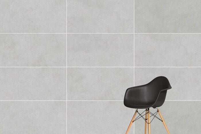 MicroCement светло-серый R10A керамогранит матовый 60х120см Vitra