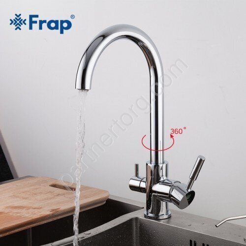 Frap F4352 смеситель для кухни хром