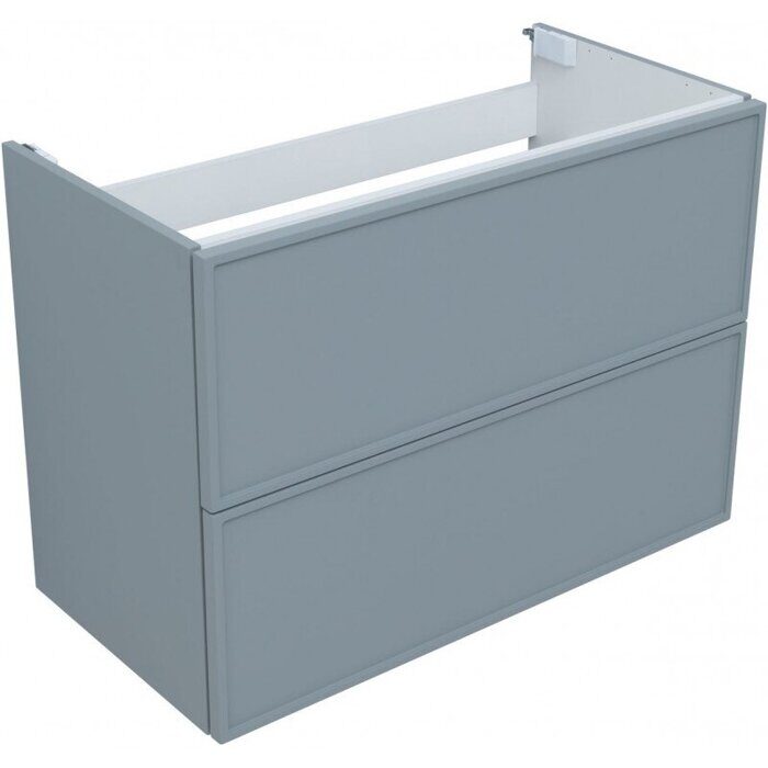 Арт 90 тумба мисти грин для ванной комнаты под столешницу Aquanet