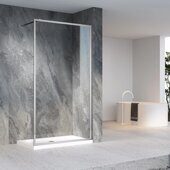 Veconi KR81-70-01-C7 душевая перегородка, 70х200 см, профиль хром