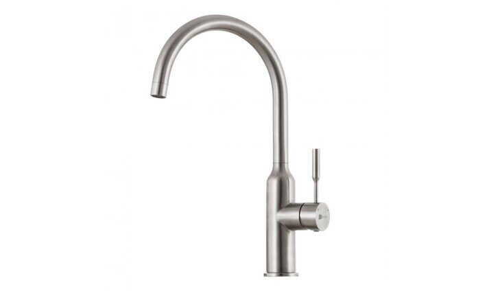 Expert LM5079S, смеситель для кухни с высоким поворотным изливом, хром Lemark