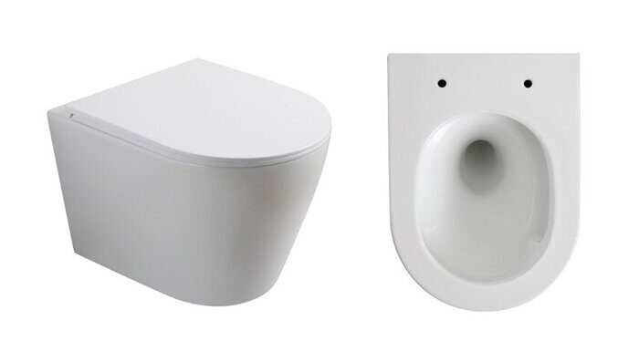 Calypso CS3217UQ-OK унитаз подвесной Торнадо ультратихий с сидением