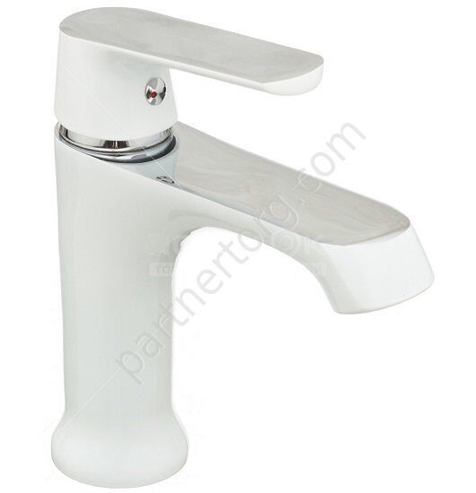 Frap 1031 белый смеситель для раковины