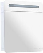 Лукка 70 зеркальный шкаф белый для ванной комнаты Aquanet