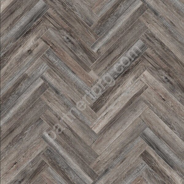 CronaFloor Herringbone Дуб Реймс H008 SPC замковая кварцвиниловая плитка, 4,5 мм