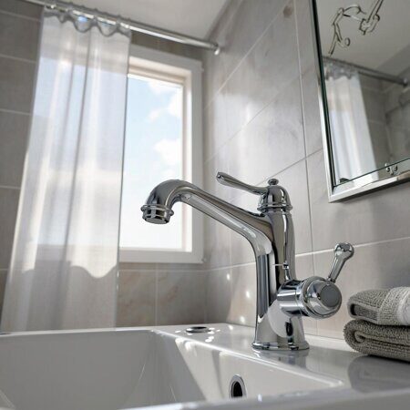 Смеситель для раковины в ванной комнате