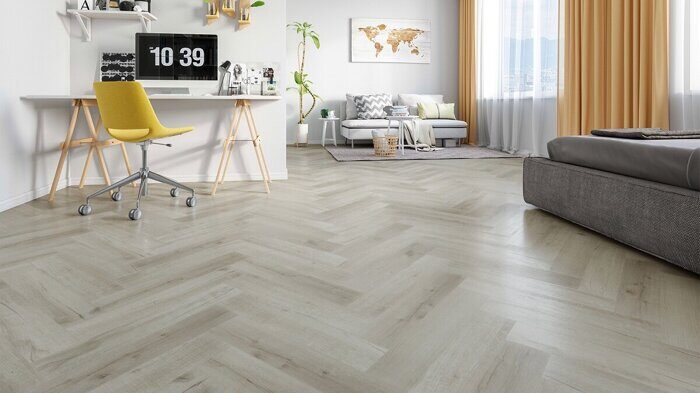 Parquet Дуб Лондонский Туман 33-81996-14 Fargo SPC замковая кварцвиниловая плитка