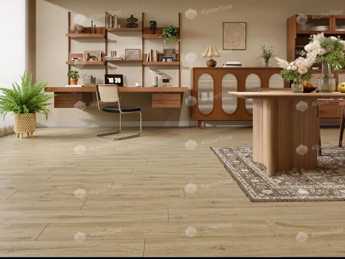 Анданте ECO 14-1001 каменно-полимерный замковый ламинат Alpine Floor