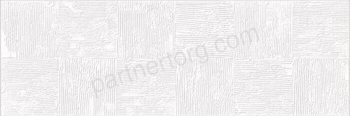 Grafito Delacora настенная плитка белая матовая с рисунком 24,6х74см