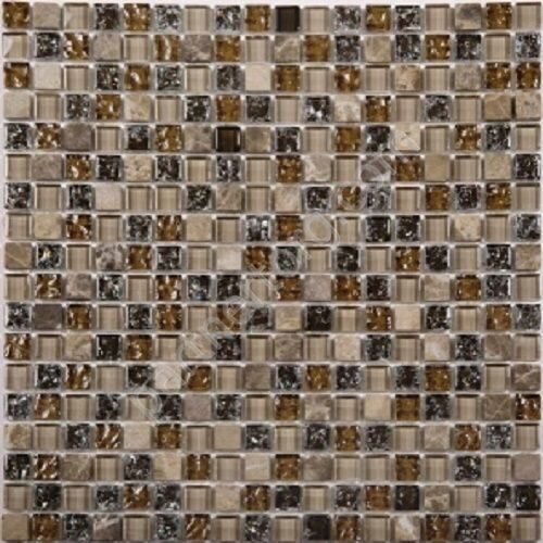 Коричневая комбинированная мозаика Exclusive series No-233