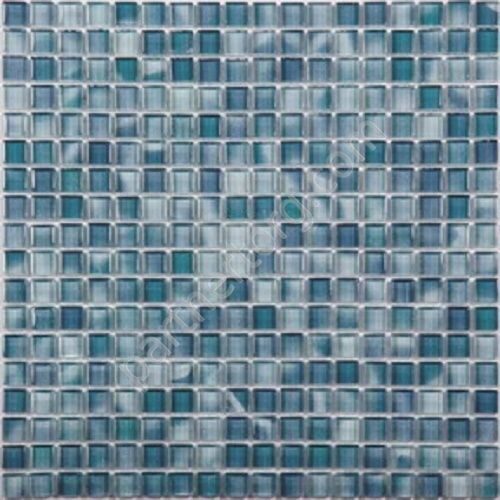 Голубая стеклянная мозаика Exclusive series SG-8038