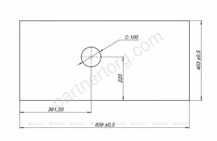 Комплект столешница с полкой для Nova Lite LOFT 75 правая серый TF01 Aquanet