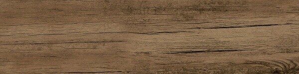 Chalet Brown New Trend керамогранит  темно-коричневый матовый 15х60см