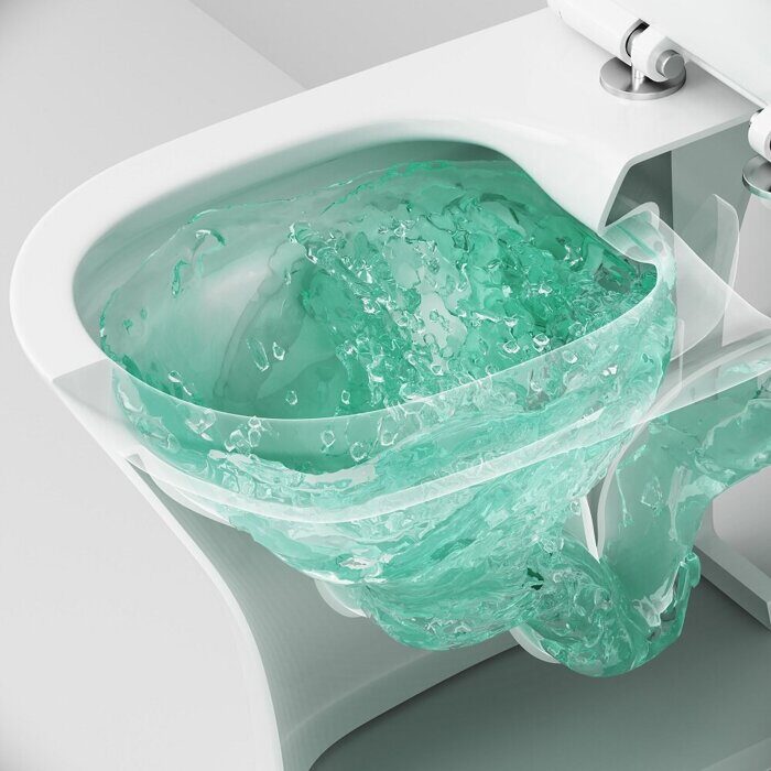 Sense C748600SC унитаз напольный безободковый AM.PM с сидением