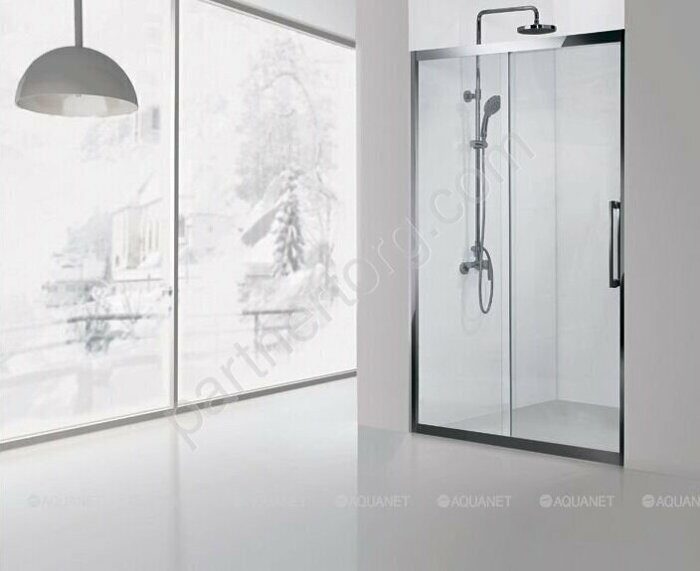 Aquanet Delta NPE6121, 00183214, душевая дверь раздвижная, 120х200 см, прозрачное стекло