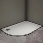 Veconi TZ11R-10090A-01-19C3 душевой поддон асимметричный 90х3 см, искусственный камень