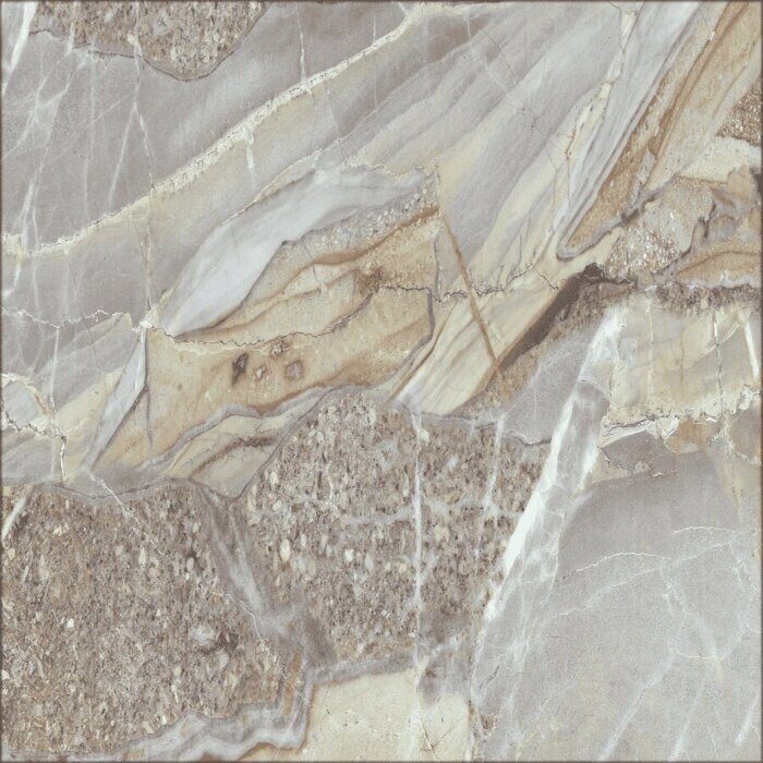 Панель SPC глянец Stella Kerama Антрацит 56х28см, 2,5мм