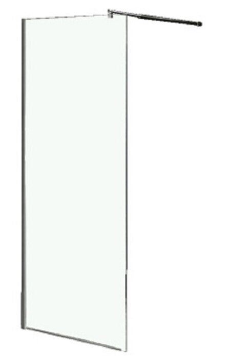 Loranto CS-L1020 100 100*200 душевая перегородка, прозрачное стекло