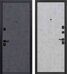 Монтана 7,5см дверь входная стальная МДФ Бетон лофт графит, МДФ Бетон Серый