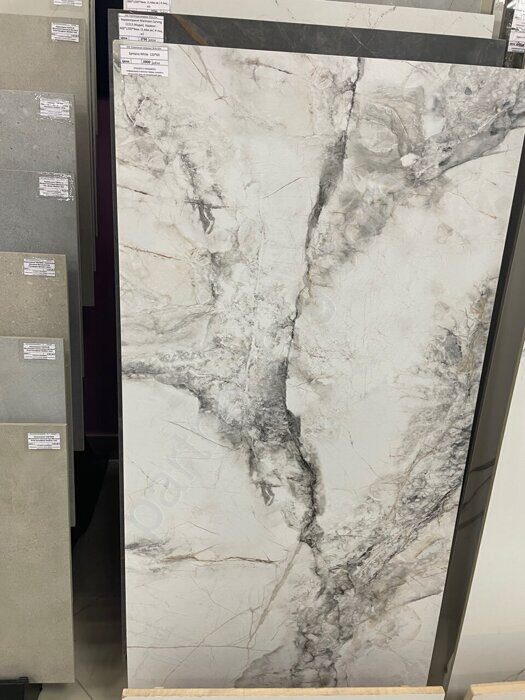 Santana White керамогранит матовый карвинг 120х60см