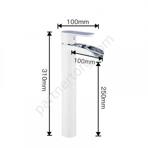 Noar Gappo G1048-31 смеситель для раковины белый хром