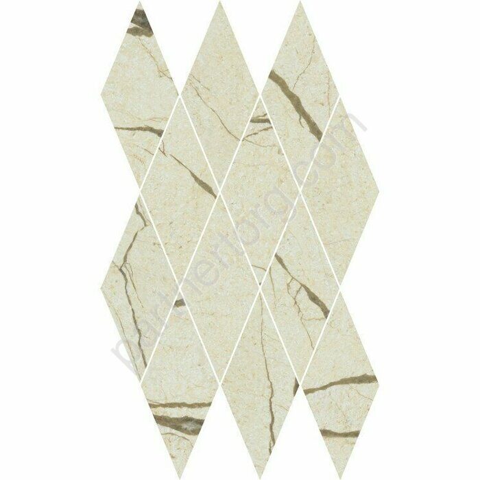 Charme Deluxe Floor Project глянцевая мозаичная плитка темно-коричневая Italon 28x48см
