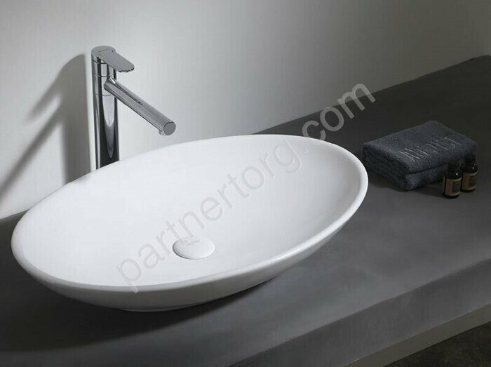 Azario Trend белая раковина настольная 68,5х43,5х11,5см AZ- 40148