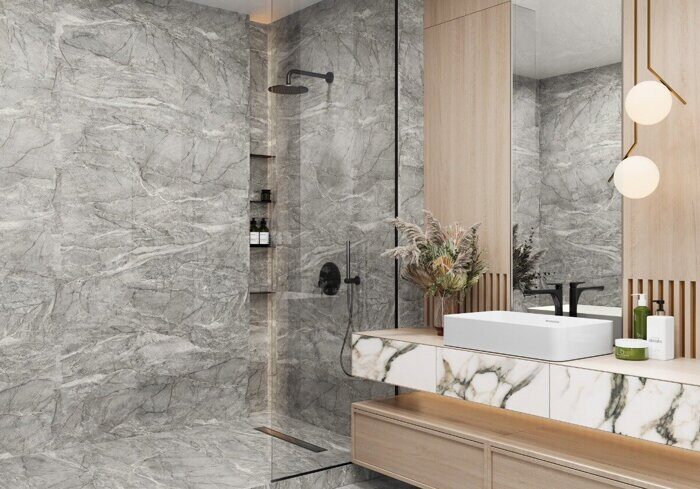 Aventus LCM керамогранит серый матовый 120х60см