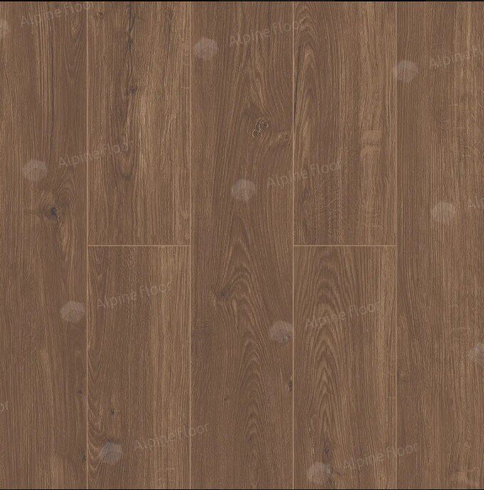 Секвойя темная SPC замковый кварц-виниловый ламинат Alpine Floor ECO 6-12
