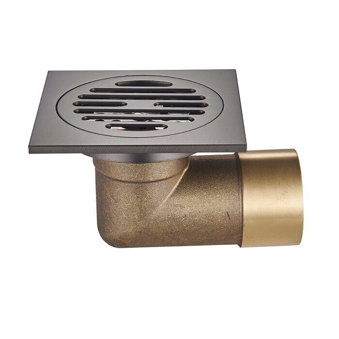 R605.10.09 Трап Raglo для душа 10х10см, графит