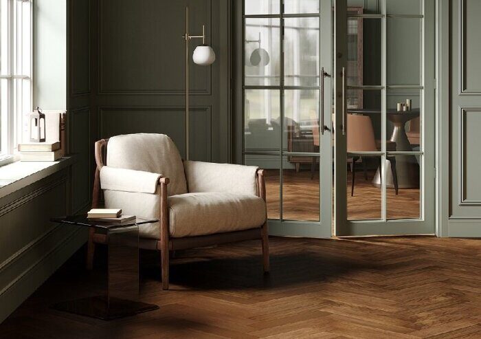 Орех Американский 44-400-29 Quartz Parquet Fargo замковый кварцевый паркет