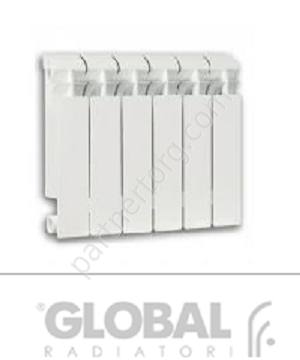 Global Style plus 500 биметаллический радиатор 4 секции