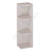 Трио 20 У полка угловая для ванной комнаты Оника