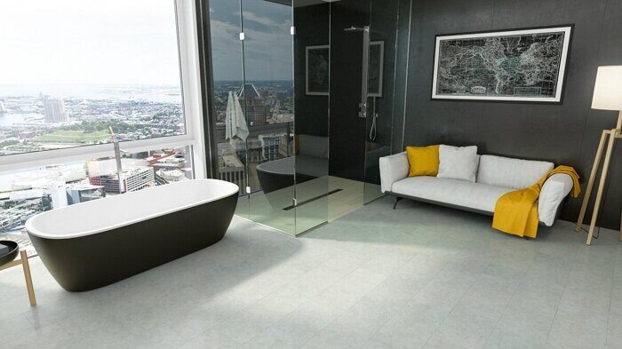 Stone Фисташковый базальт JC 11015-1 Fargo SPC замковая кварцвиниловая плитка