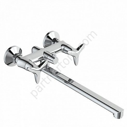 Copter Iddis смеситель для ванны с длинным изливом с керамическим дивертором COPSBL2i10WA