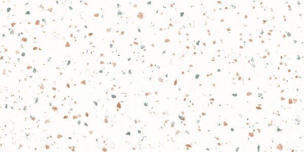 Sweet A17567 настенная плитка белая матовая тераццо 30х60см Cersanit