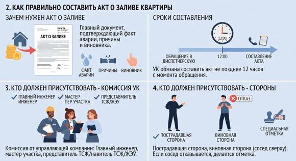 изображение акт о заливе квартиры