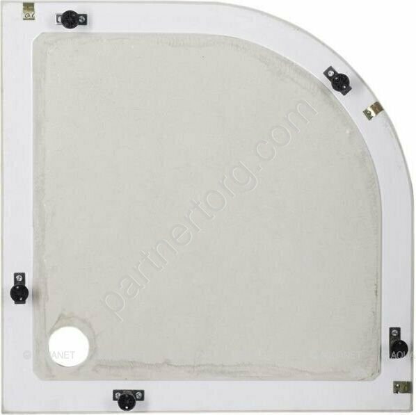 Alfa/Delta душевой поддон литьевой мрамор Aquanet