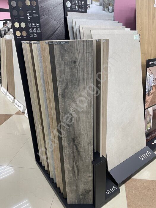 Aspenwood Темный греж K946241R керамогранит 20х120см Vitra