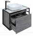 Nova Lite LOFT 75 тумба дуб рошелье для ванной комнаты левая Aquanet