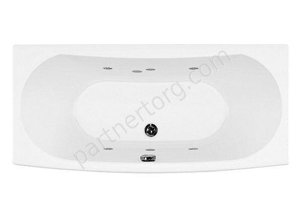 Izabella акриловая ванна Aquanet 160х75см