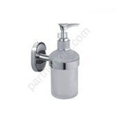 Frap F1927 дозатор для жидкого мыла белый/хром